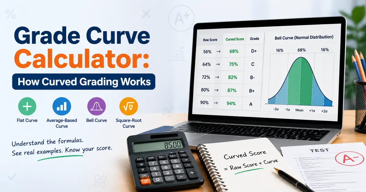 Grade Curve Calculator How Curved Grading Works